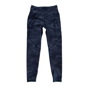 Sweaty Betty Power Gym Blue Camo Leggings